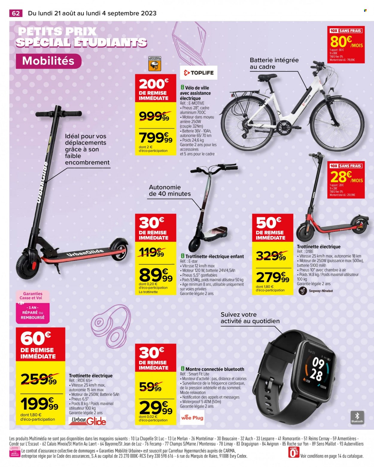 Catalogue Carrefour Hypermarchés - 21/08/2023 - 04/09/2023. Page 64
