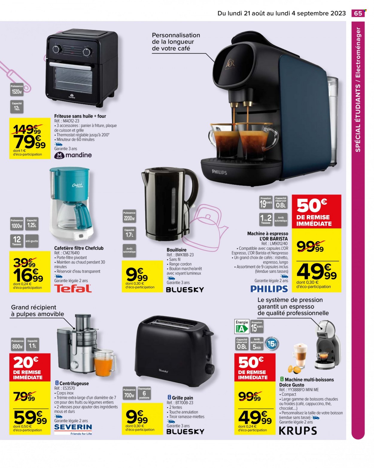 Catalogue Carrefour Hypermarchés - 21/08/2023 - 04/09/2023. Page 67