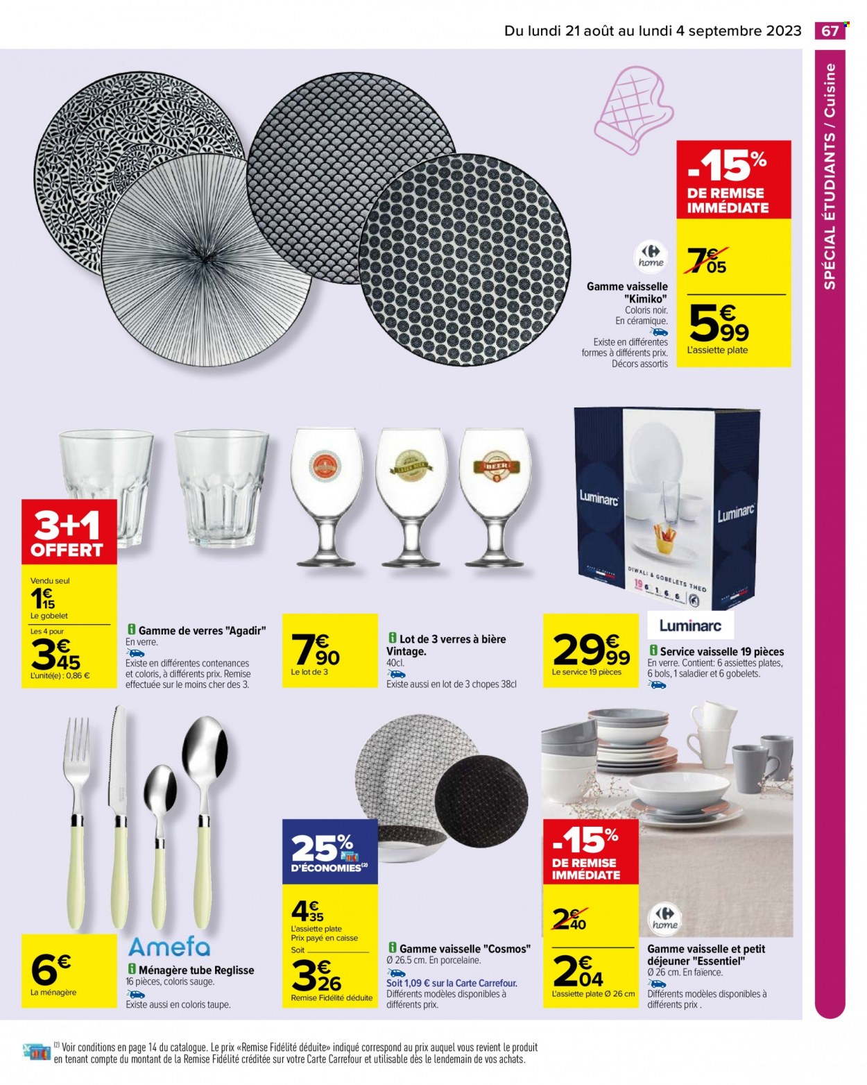 Catalogue Carrefour Hypermarchés - 21/08/2023 - 04/09/2023. Page 69