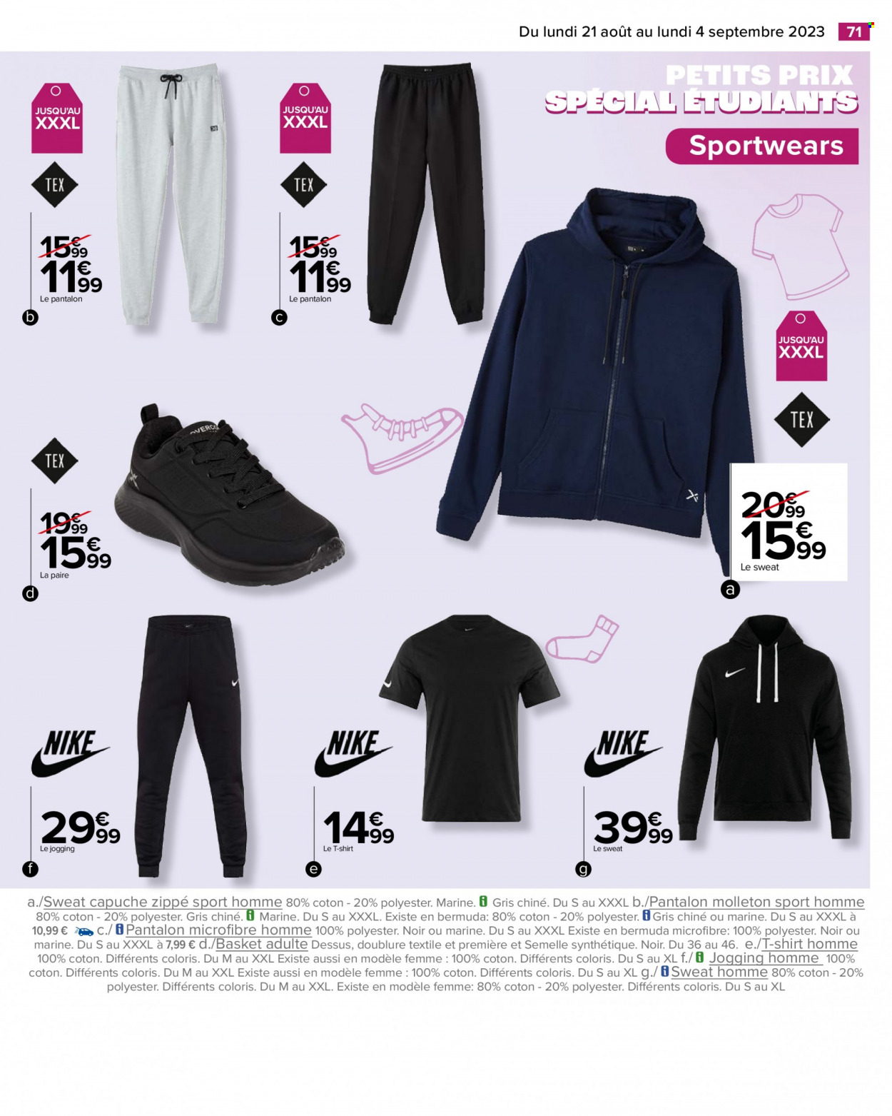 Catalogue Carrefour Hypermarchés - 21/08/2023 - 04/09/2023. Page 73