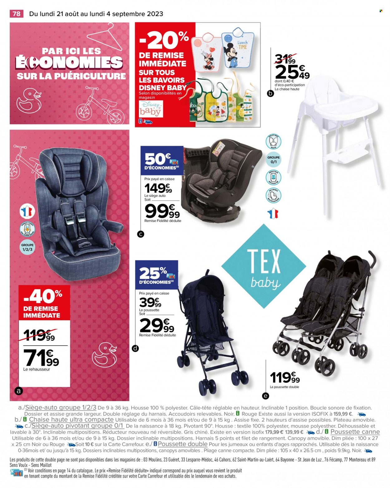 Catalogue Carrefour Hypermarchés - 21/08/2023 - 04/09/2023. Page 80