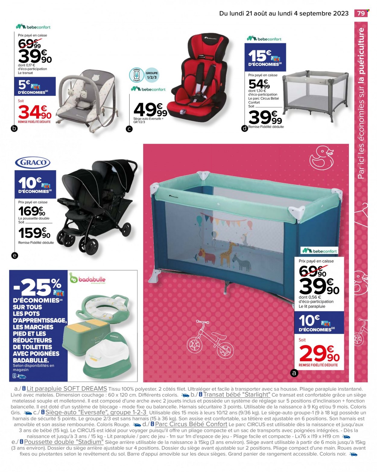Catalogue Carrefour Hypermarchés - 21/08/2023 - 04/09/2023. Page 81