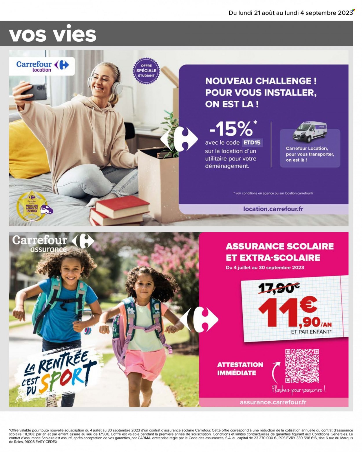 Catalogue Carrefour Hypermarchés - 21/08/2023 - 04/09/2023. Page 84