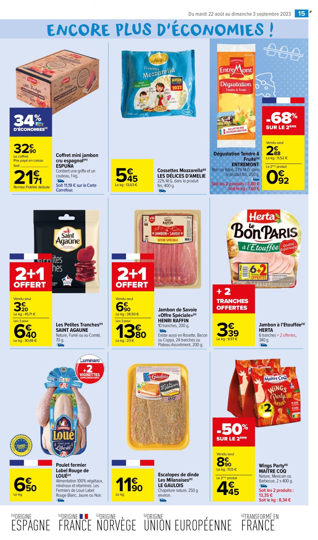 Catalogue Carrefour Market - 22/08/2023 - 03/09/2023. Page 17