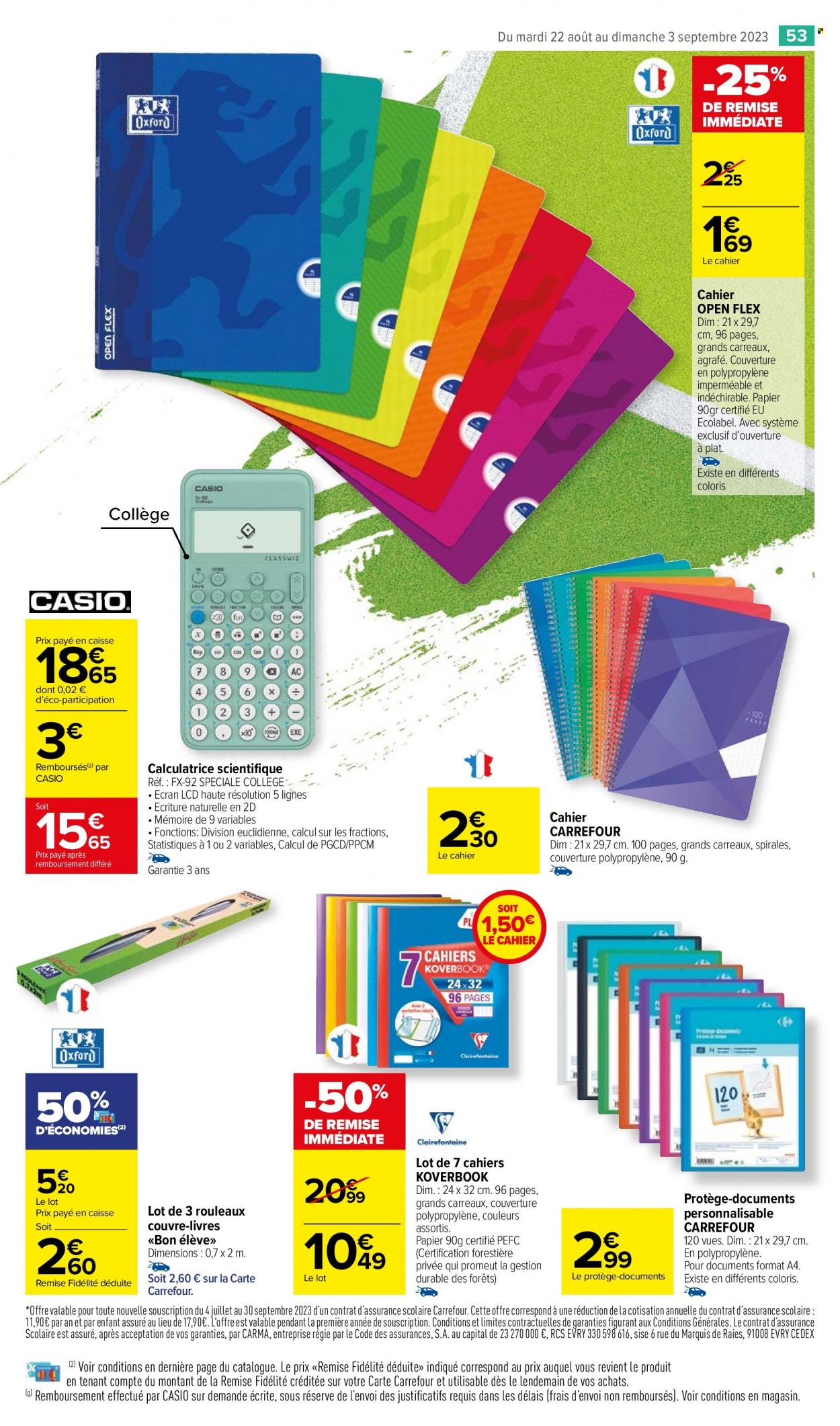 Catalogue Carrefour Market - 22/08/2023 - 03/09/2023. Page 55