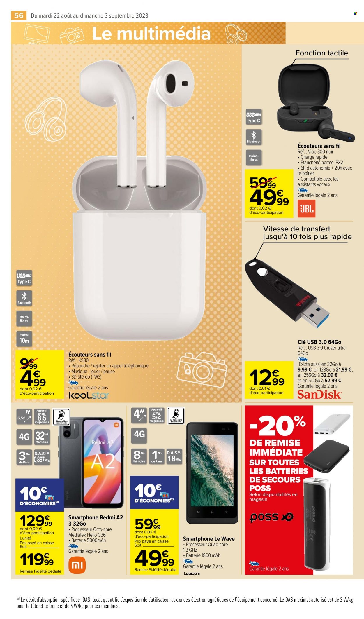 Catalogue Carrefour Market - 22/08/2023 - 03/09/2023. Page 58
