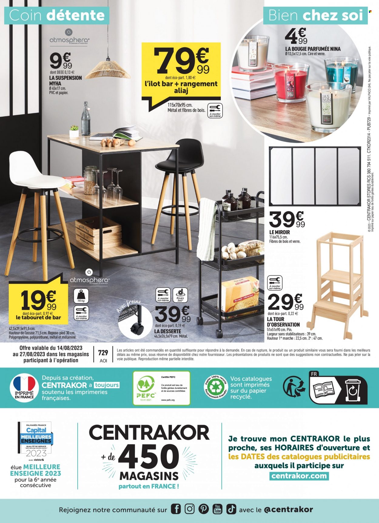 Catalogue Centrakor - 14/08/2023 - 27/08/2023. Page 16
