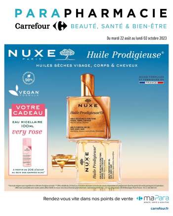 Catalogue Carrefour Hypermarchés - 22/08/2023 - 02/09/2023.