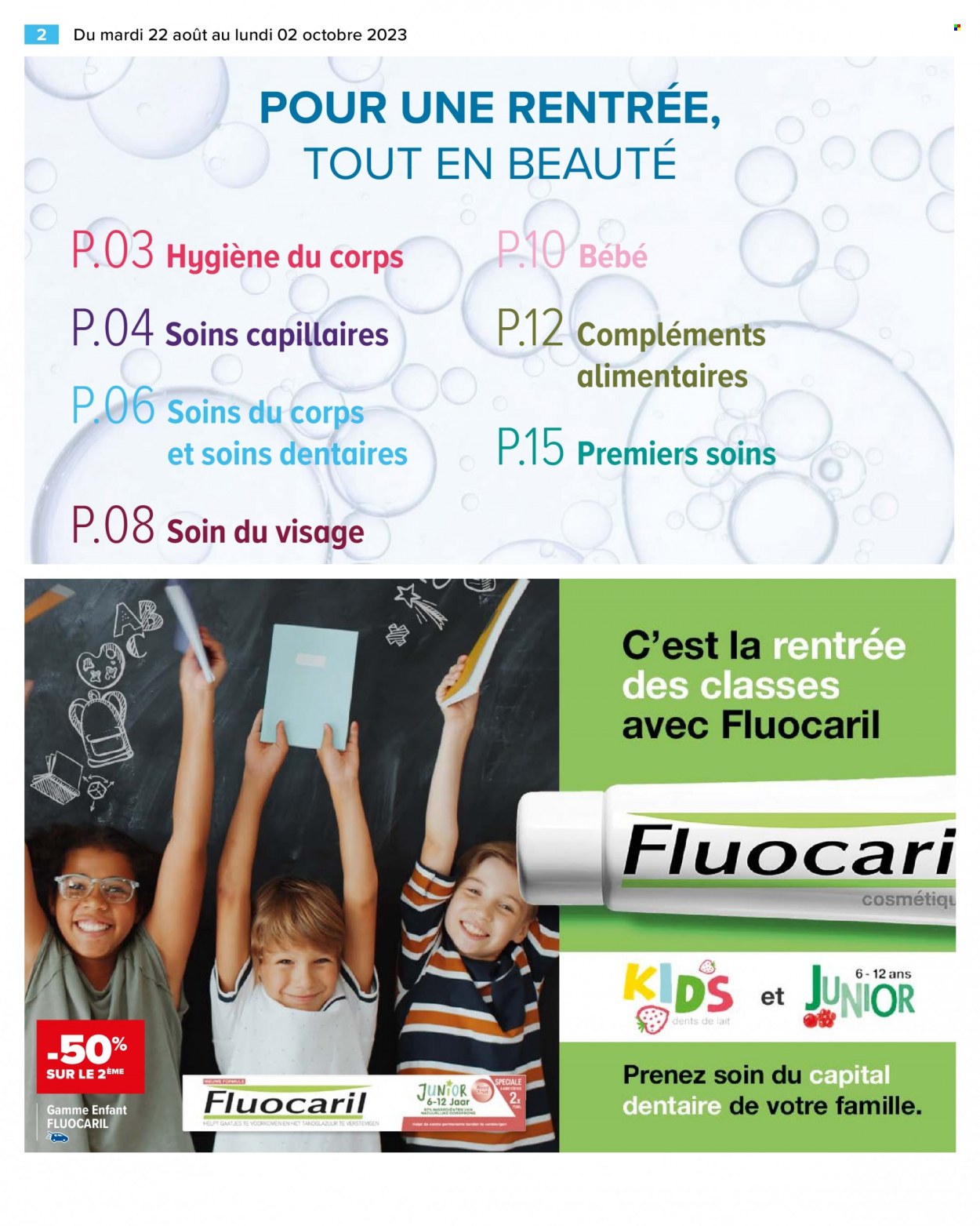 Catalogue Carrefour Hypermarchés - 22/08/2023 - 02/10/2023. Page 2