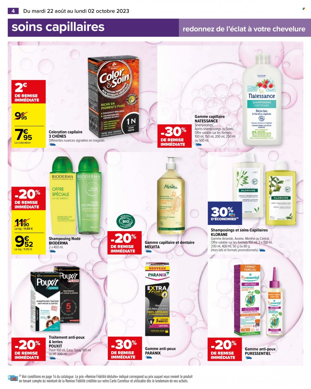 Catalogue Carrefour Hypermarchés - 22/08/2023 - 02/10/2023. Page 4