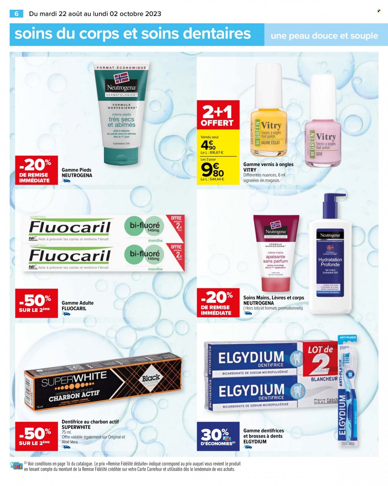 Catalogue Carrefour Hypermarchés - 22/08/2023 - 02/10/2023. Page 6