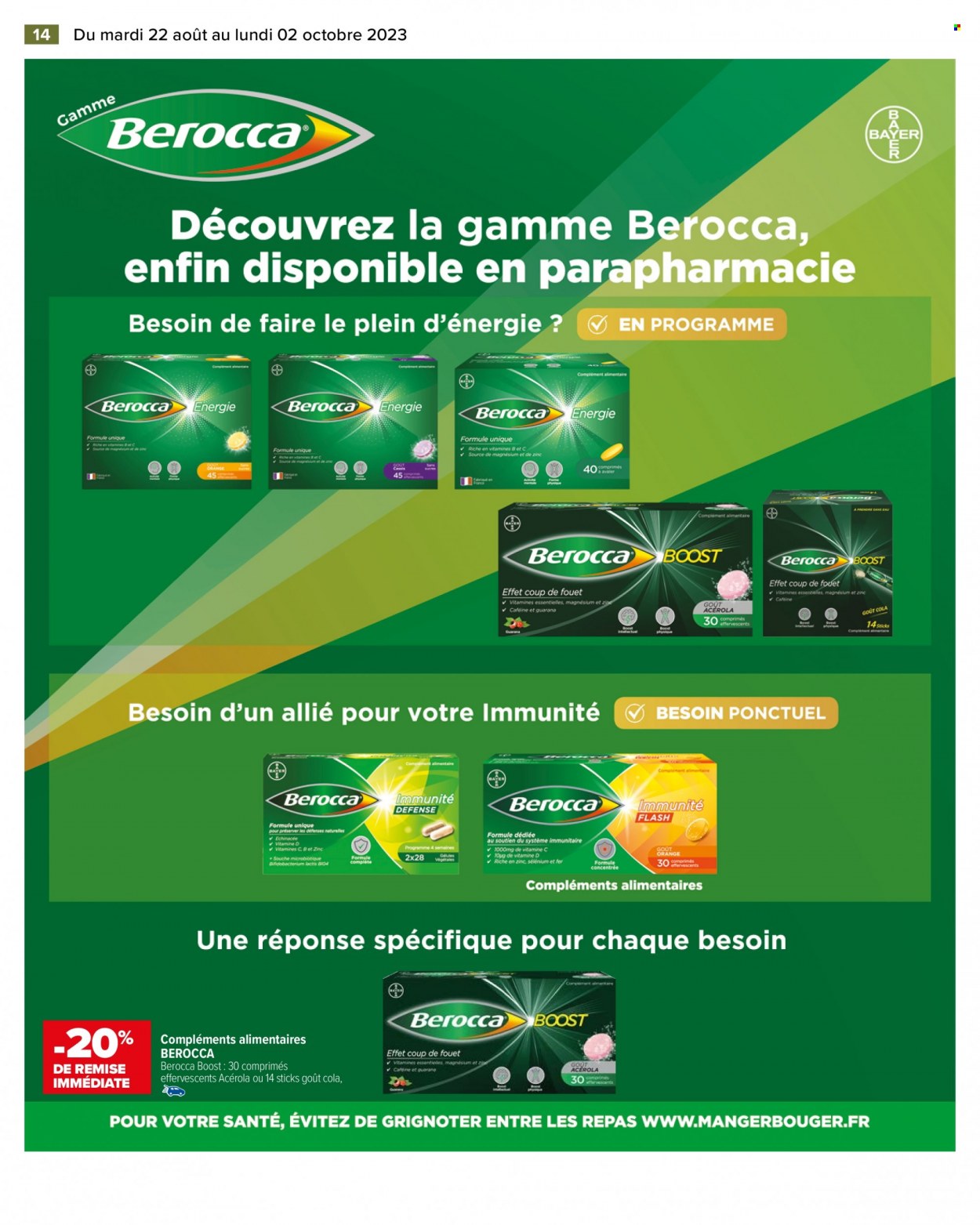 Catalogue Carrefour Hypermarchés - 22/08/2023 - 02/10/2023. Page 14