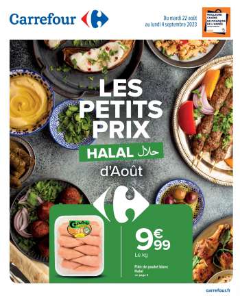 Catalogue Carrefour Hypermarchés - 22/08/2023 - 04/09/2023.