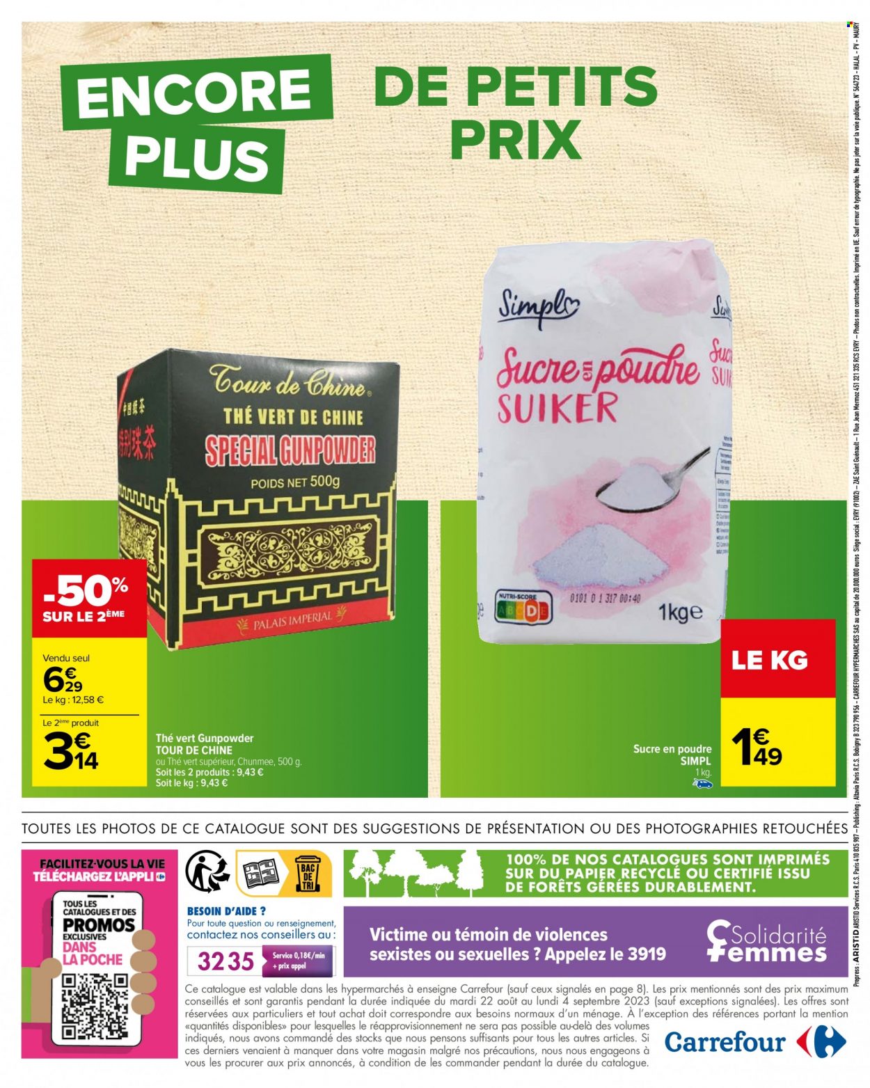 Catalogue Carrefour Hypermarchés - 22/08/2023 - 04/09/2023. Page 14