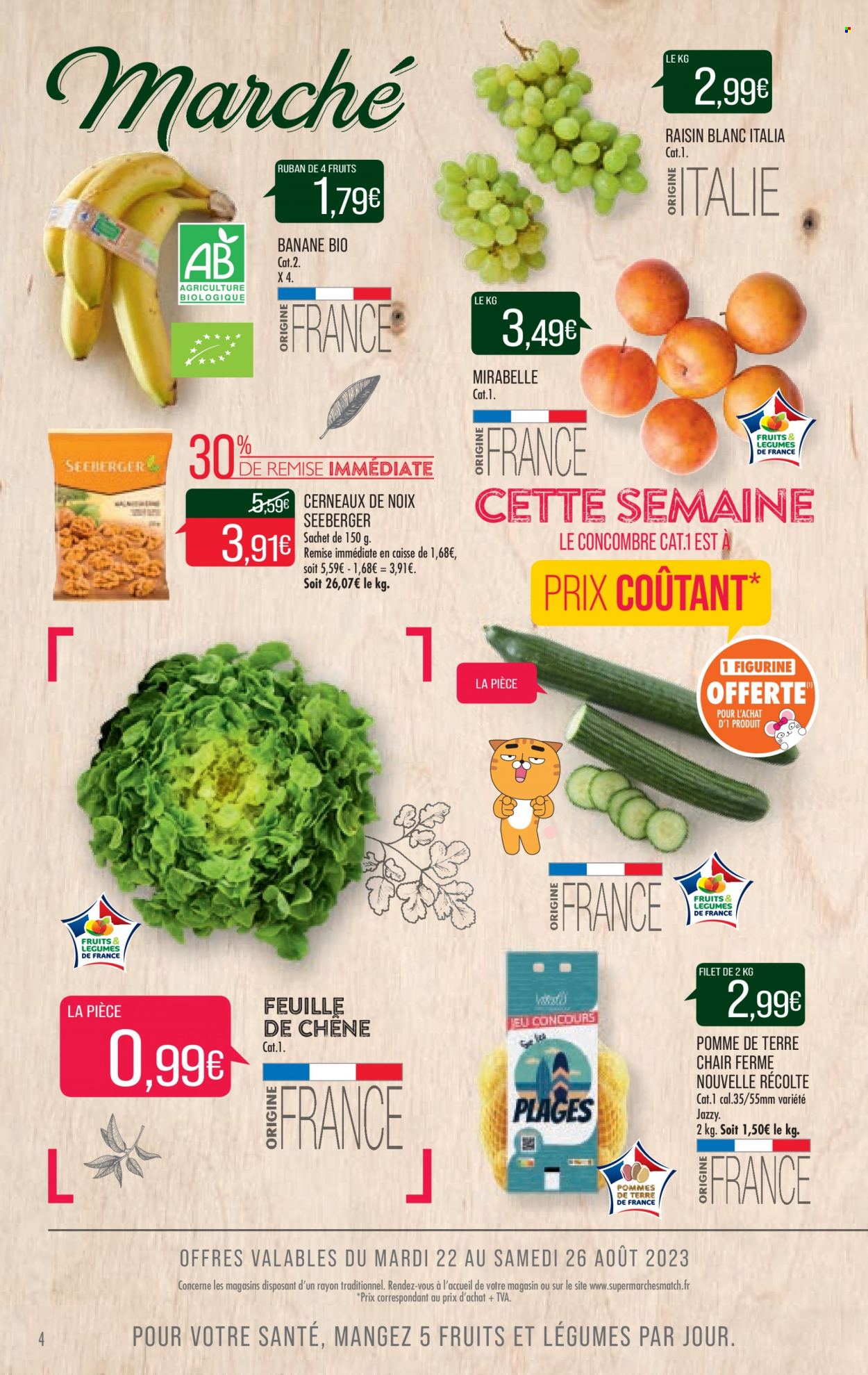 Catalogue Supermarché Match - 22/08/2023 - 03/09/2023. Page 4