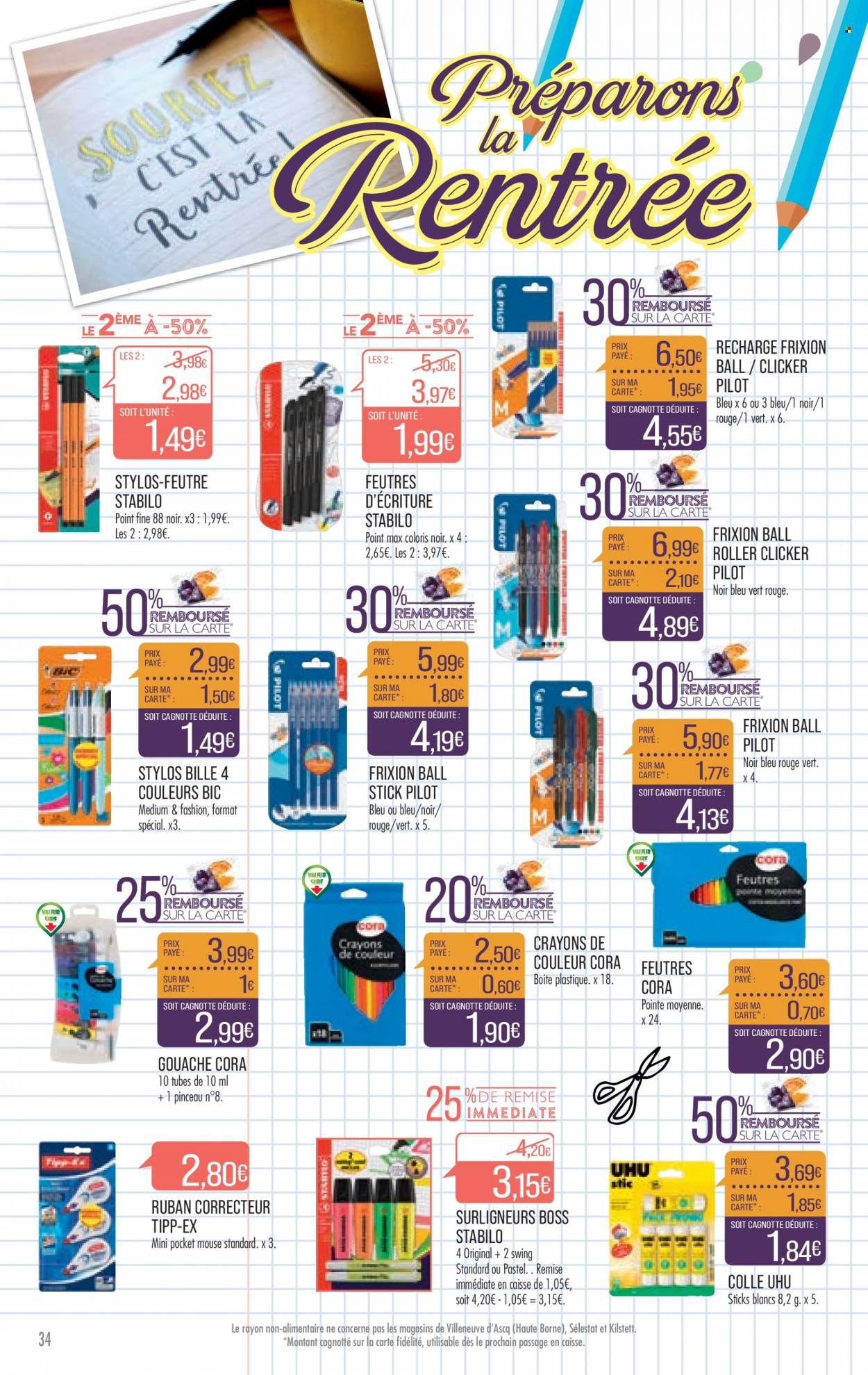 Catalogue Supermarché Match - 22/08/2023 - 03/09/2023. Page 34