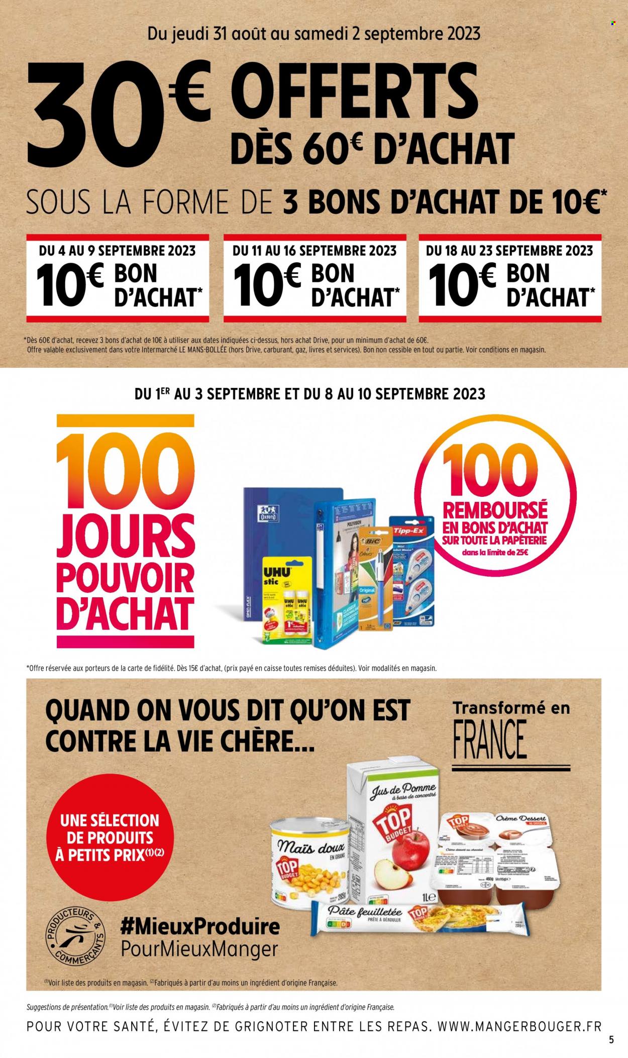 Catalogue Intermarché Super - 31/08/2023 - 09/09/2023. Page 5