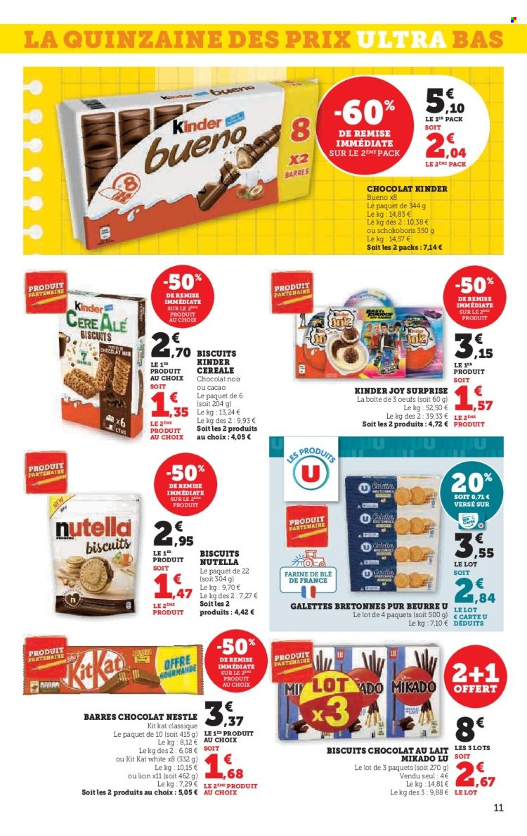 Catalogue SUPER U - 22/08/2023 - 03/09/2023. Page 11