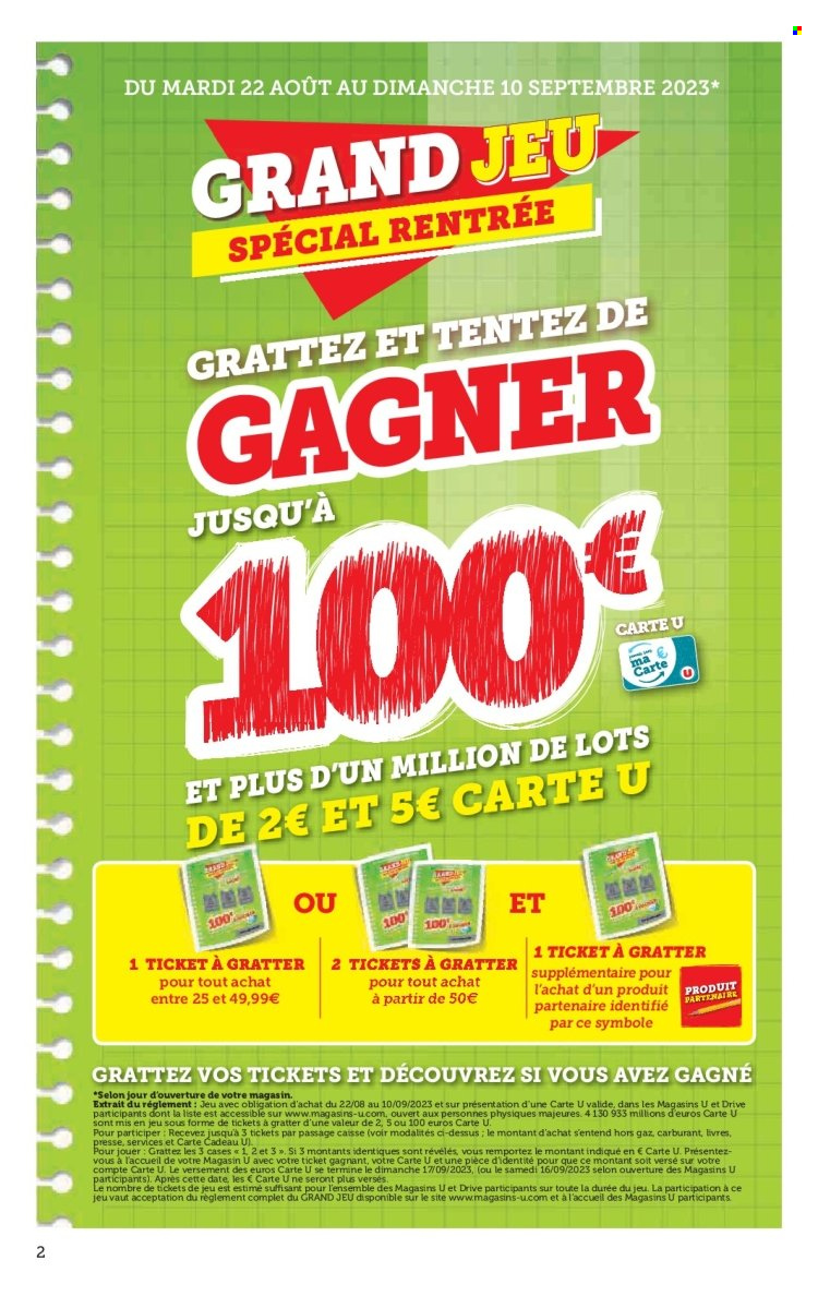 Catalogue U express - 22/08/2023 - 03/09/2023. Page 2