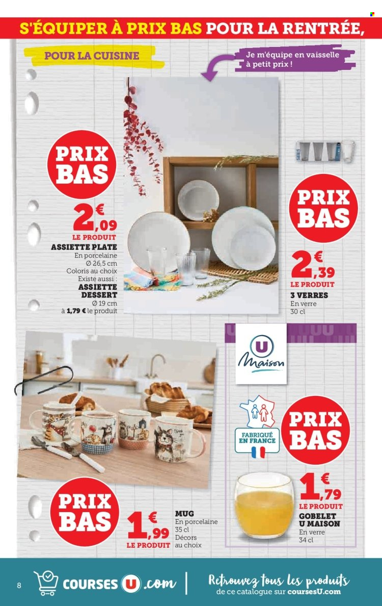 Catalogue SUPER U - 22/08/2023 - 10/09/2023. Page 8