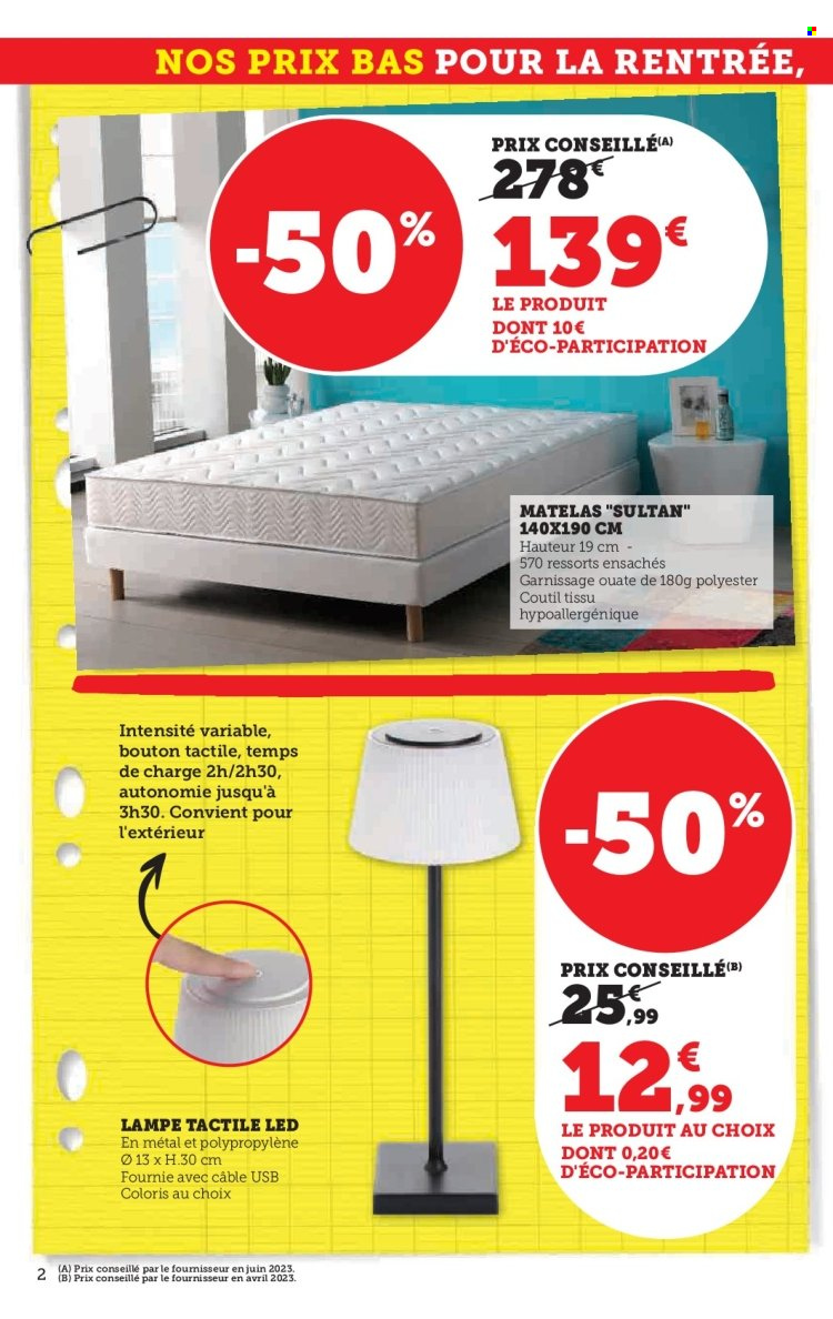 Catalogue HYPER U - 22/08/2023 - 10/09/2023. Page 2
