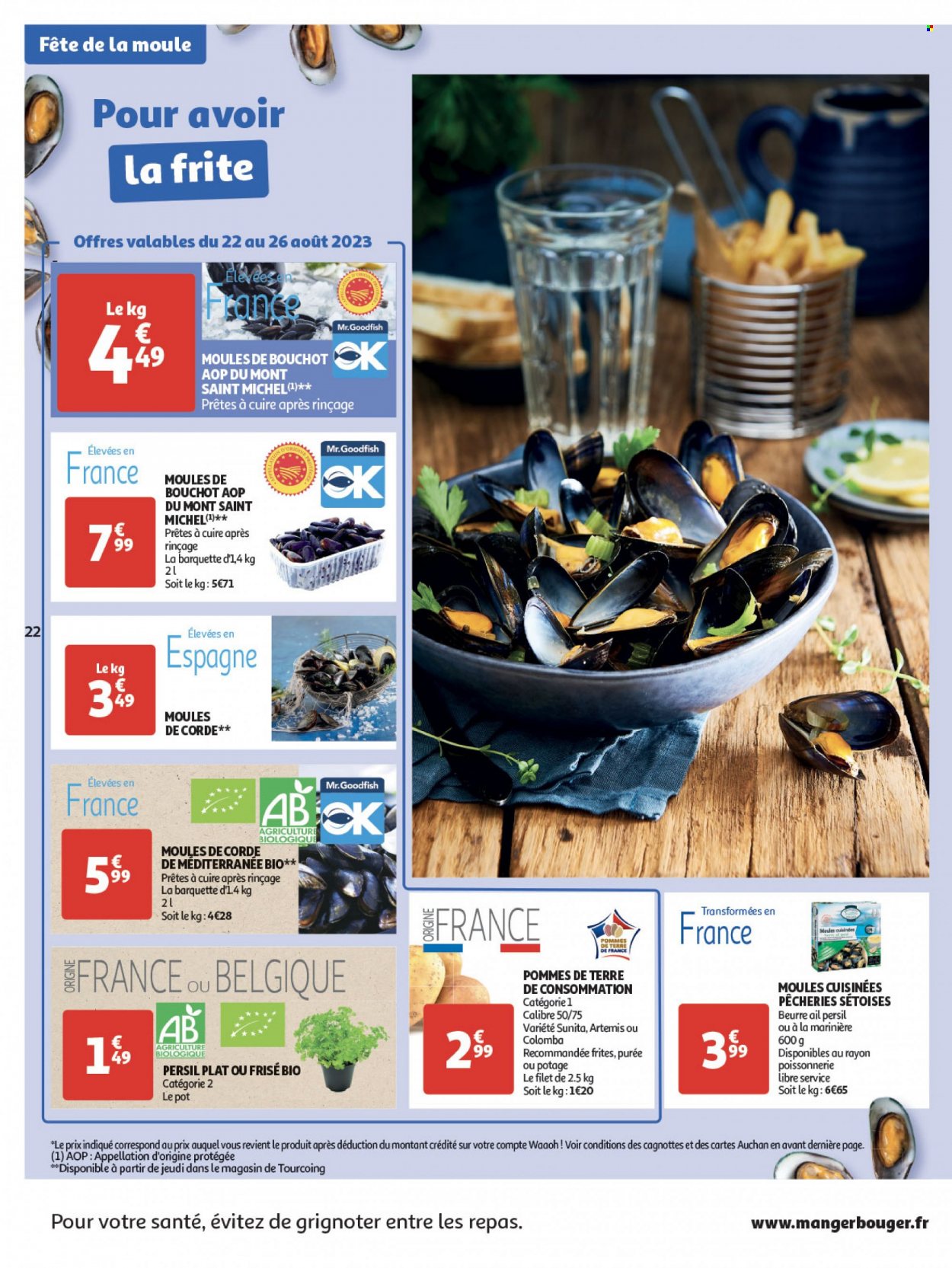 Catalogue Auchan - 22/08/2023 - 28/08/2023. Page 22