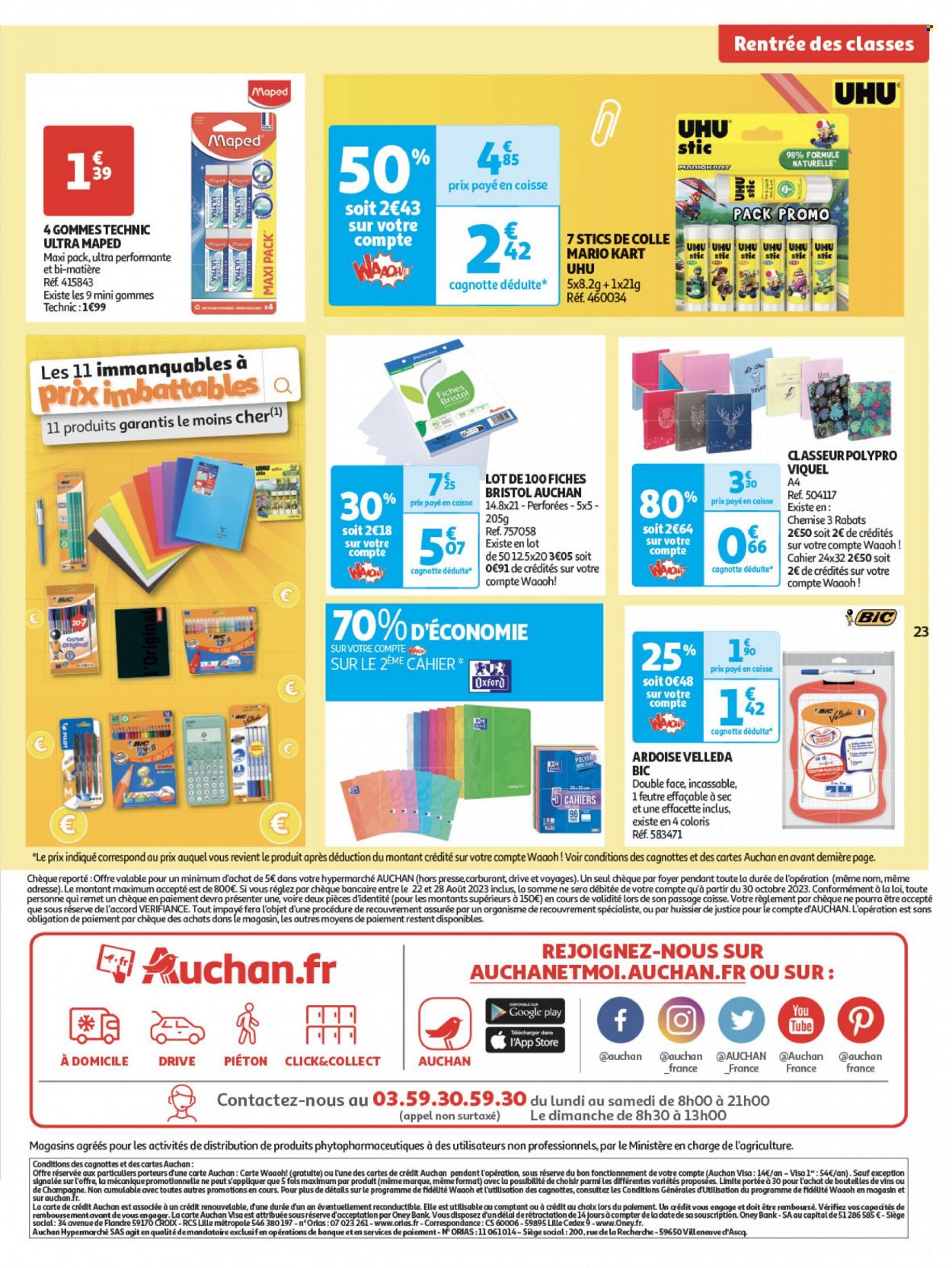 Catalogue Auchan - 22/08/2023 - 28/08/2023. Page 23
