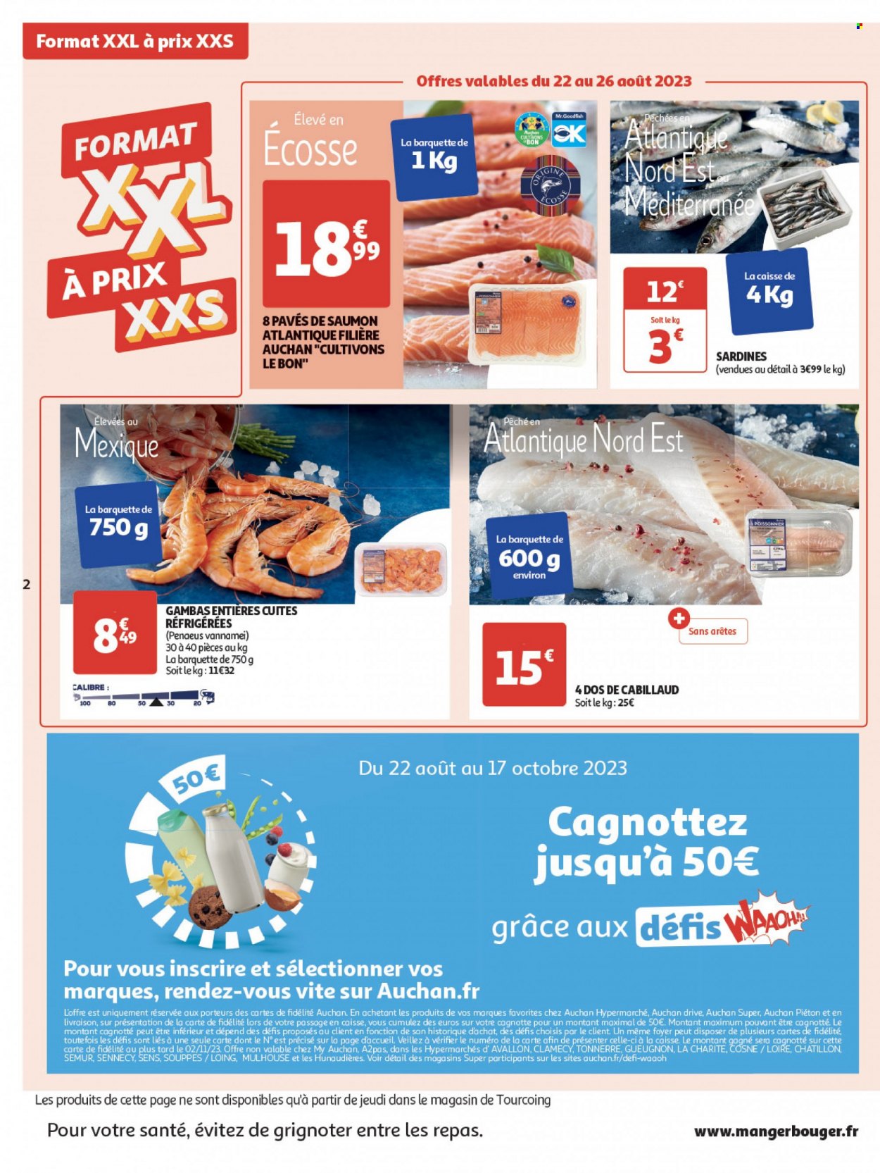 Catalogue Auchan - 22/08/2023 - 28/08/2023. Page 2