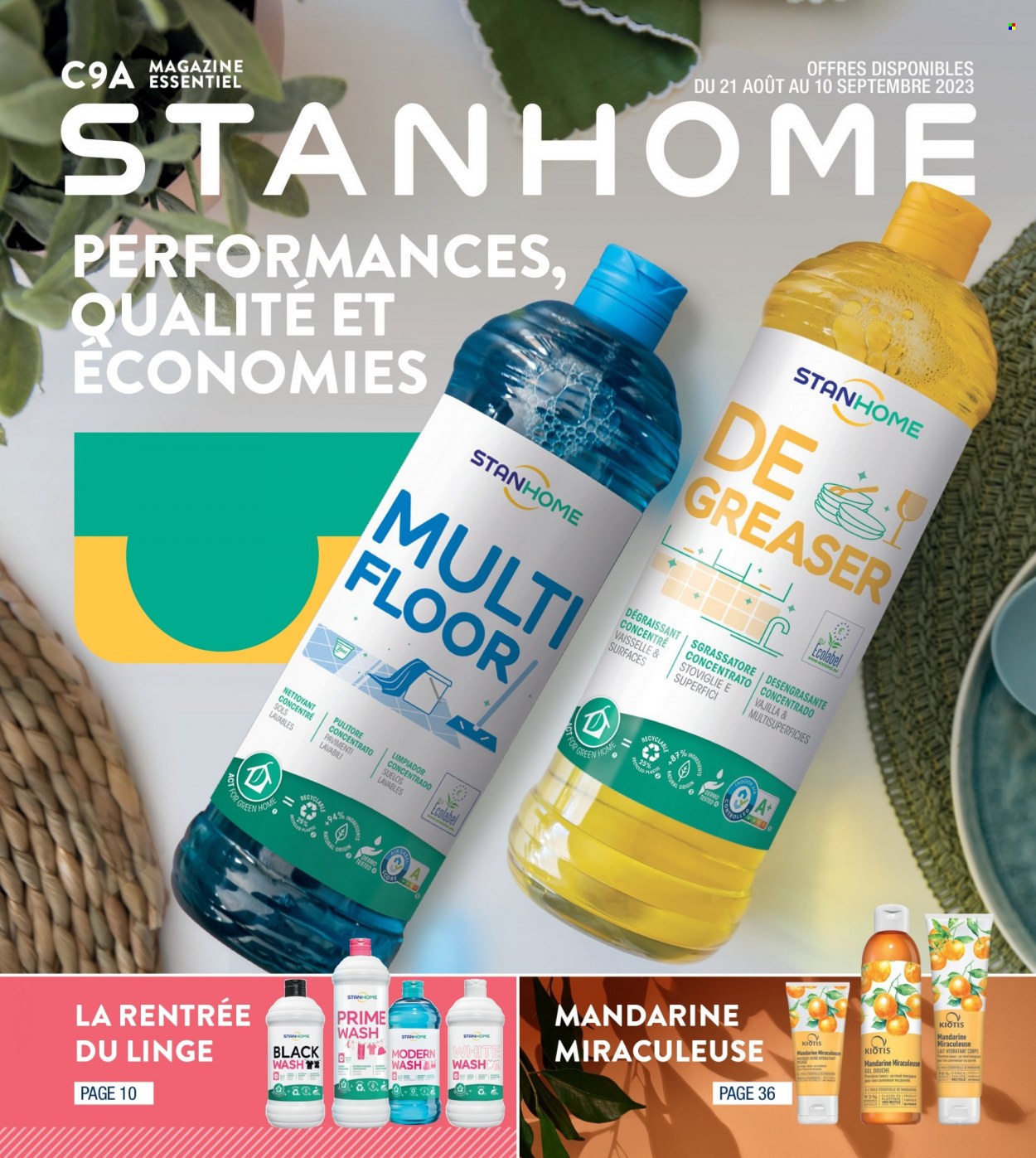Catalogue Stanhome - 21/08/2023 - 10/09/2023. Page 1