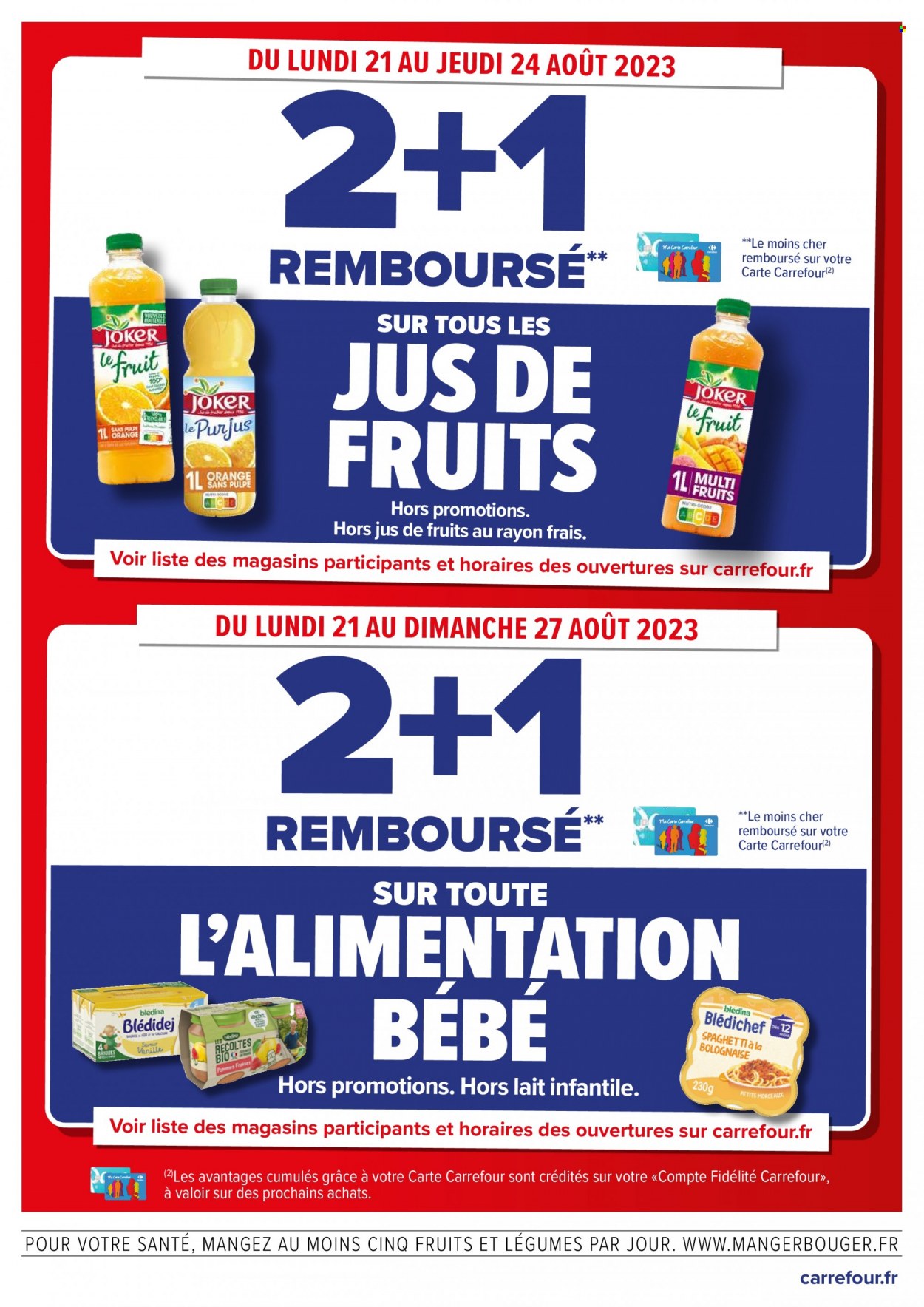 Catalogue Carrefour Hypermarchés - 25/08/2023 - 28/08/2023. Page 2