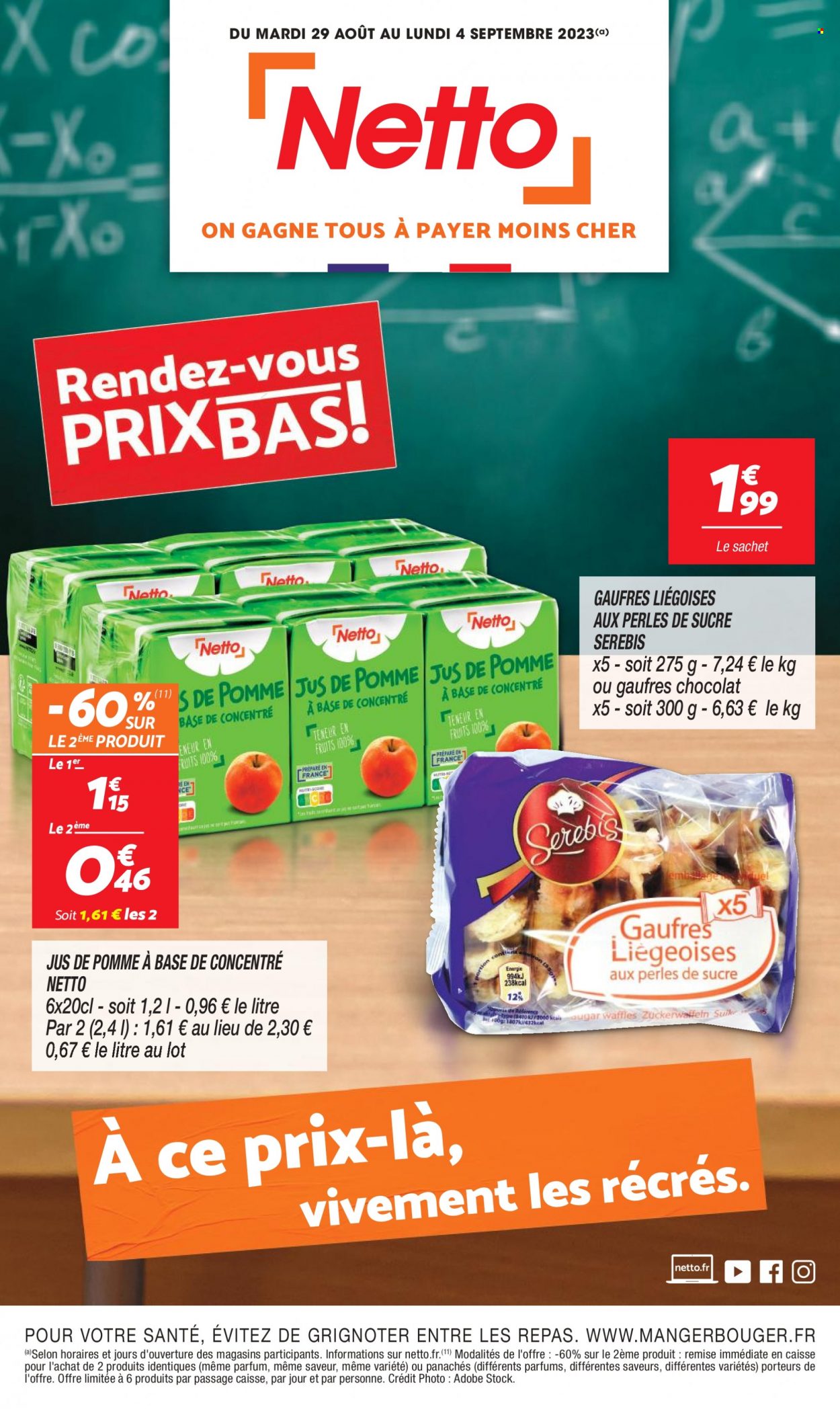 Catalogue Netto - 29/08/2023 - 04/09/2023. Page 1
