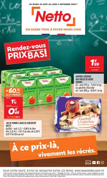 Catalogue Netto - 29/08/2023 - 04/09/2023.