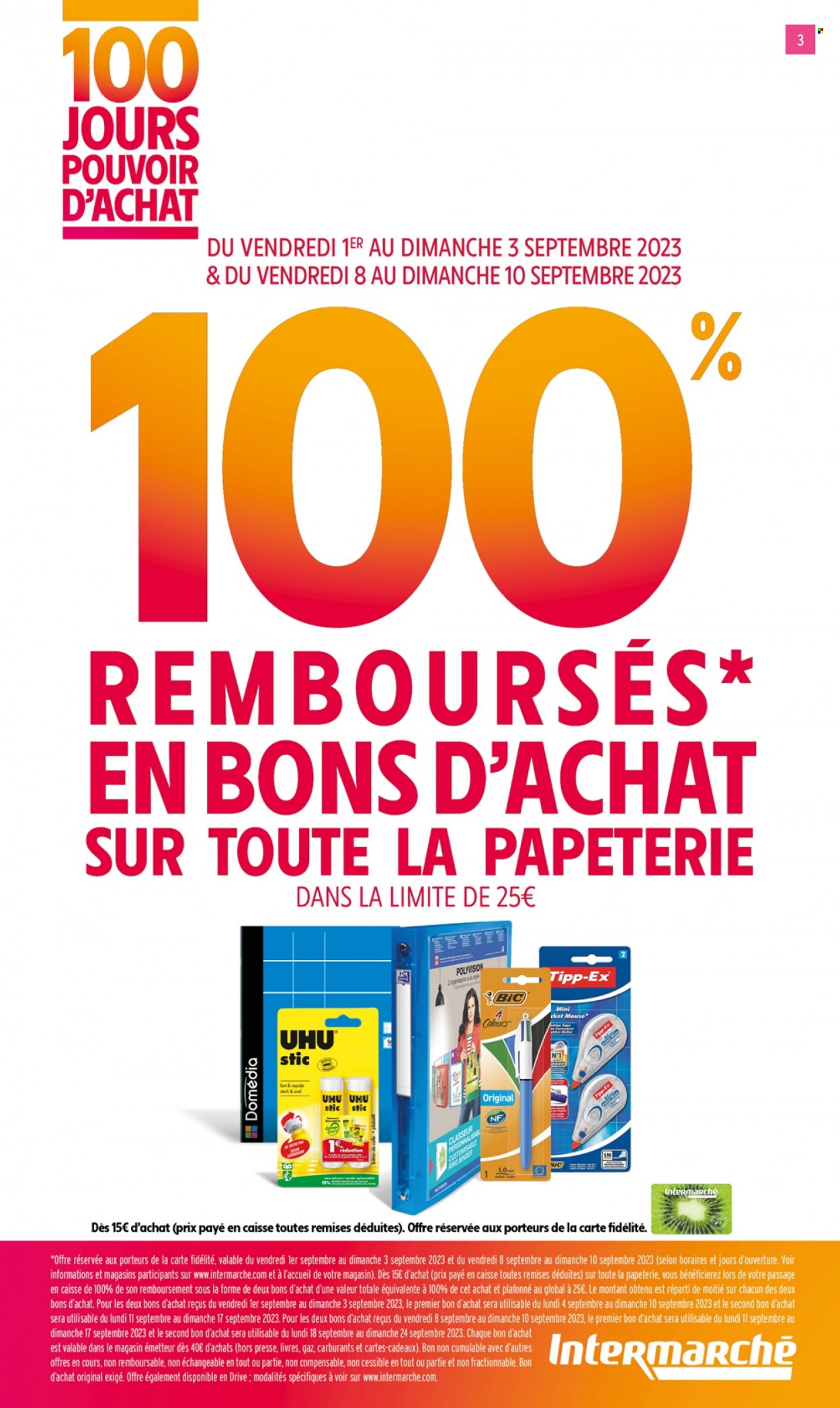 Catalogue Intermarché Contact - 29/08/2023 - 10/09/2023. Page 3