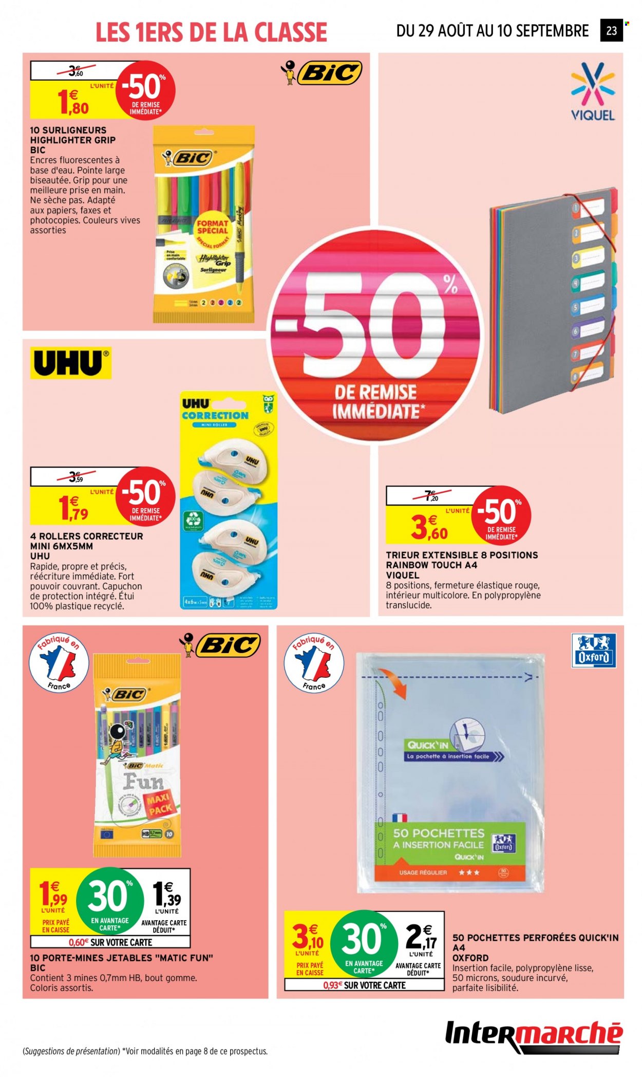 Catalogue Intermarché Contact - 29/08/2023 - 10/09/2023. Page 19