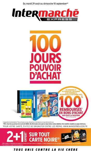 Catalogue Intermarché - 29/08/2023 - 10/09/2023.