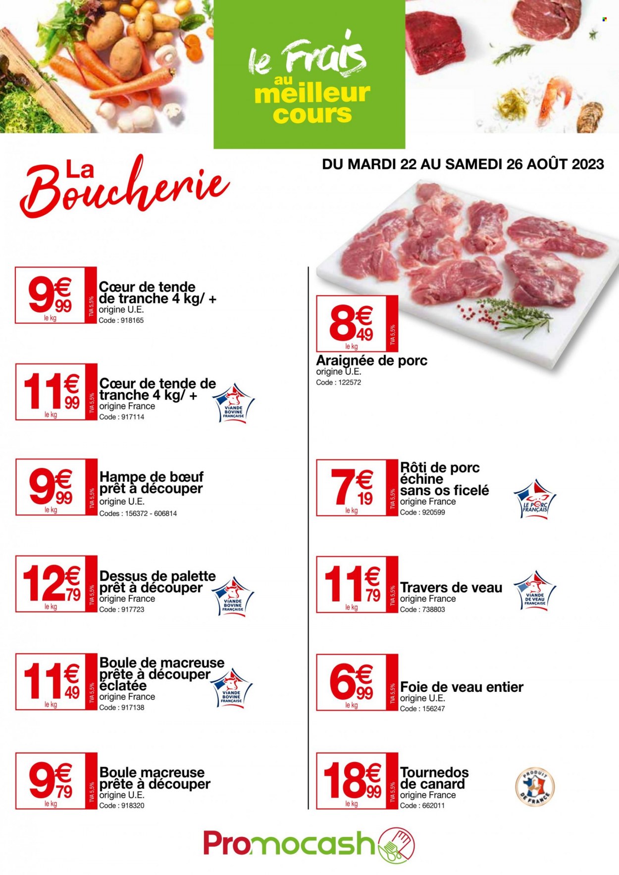Catalogue Promocash - 22/08/2023 - 26/08/2023. Page 1