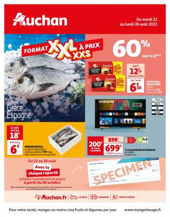 Catalogue Auchan - 22/08/2023 - 28/08/2023.
