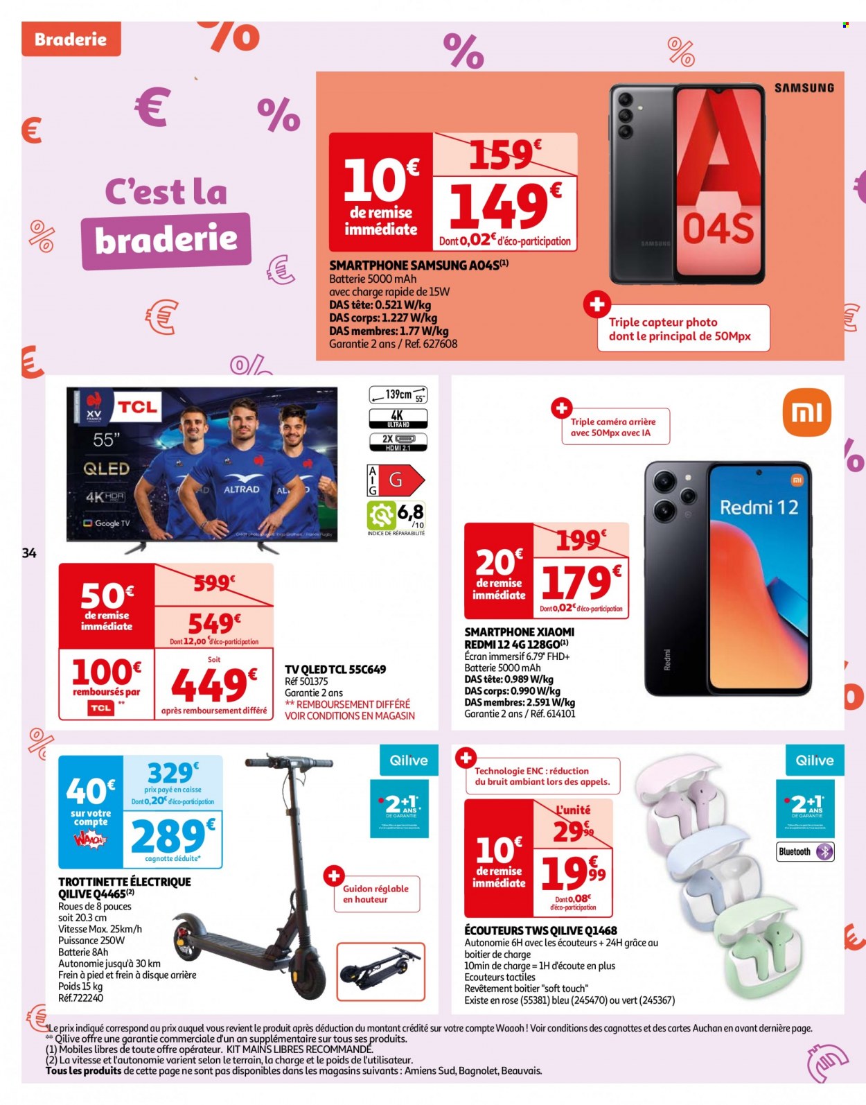 Catalogue Auchan - 22/08/2023 - 28/08/2023. Page 34