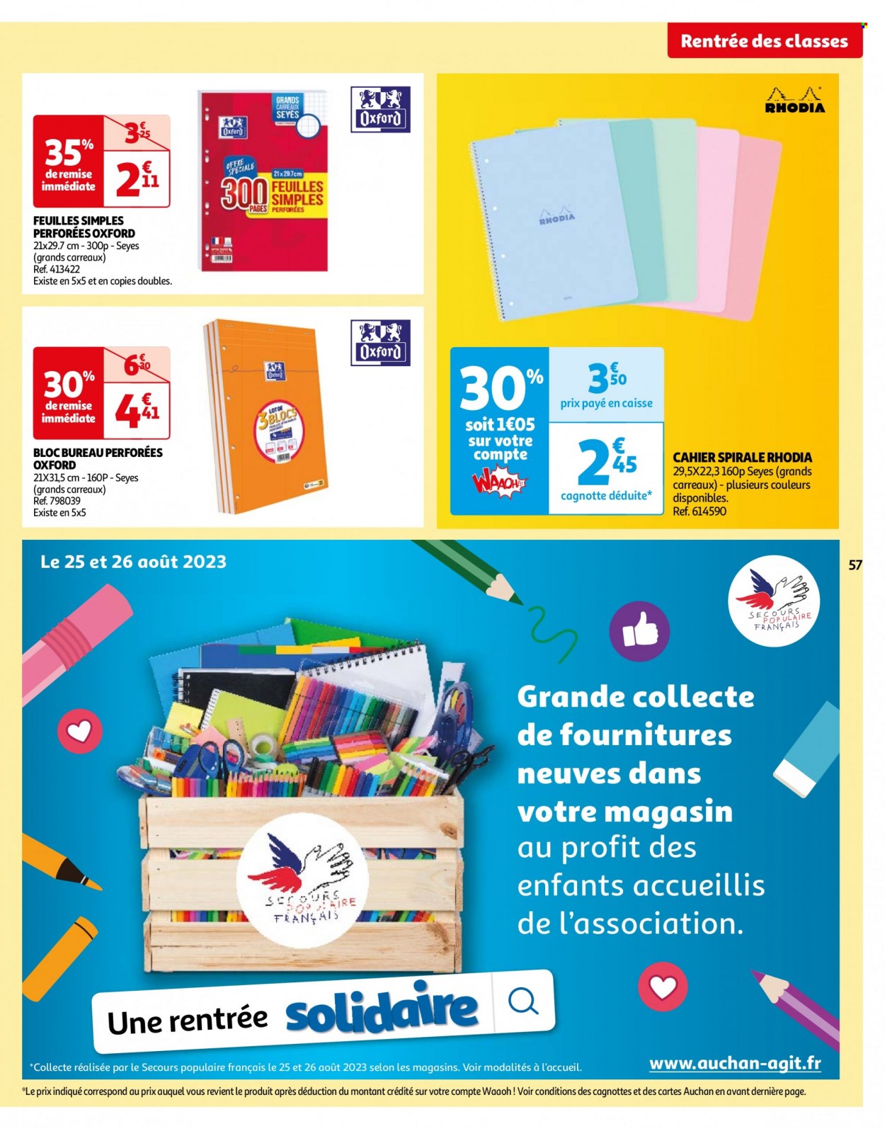 Catalogue Auchan - 22/08/2023 - 28/08/2023. Page 58