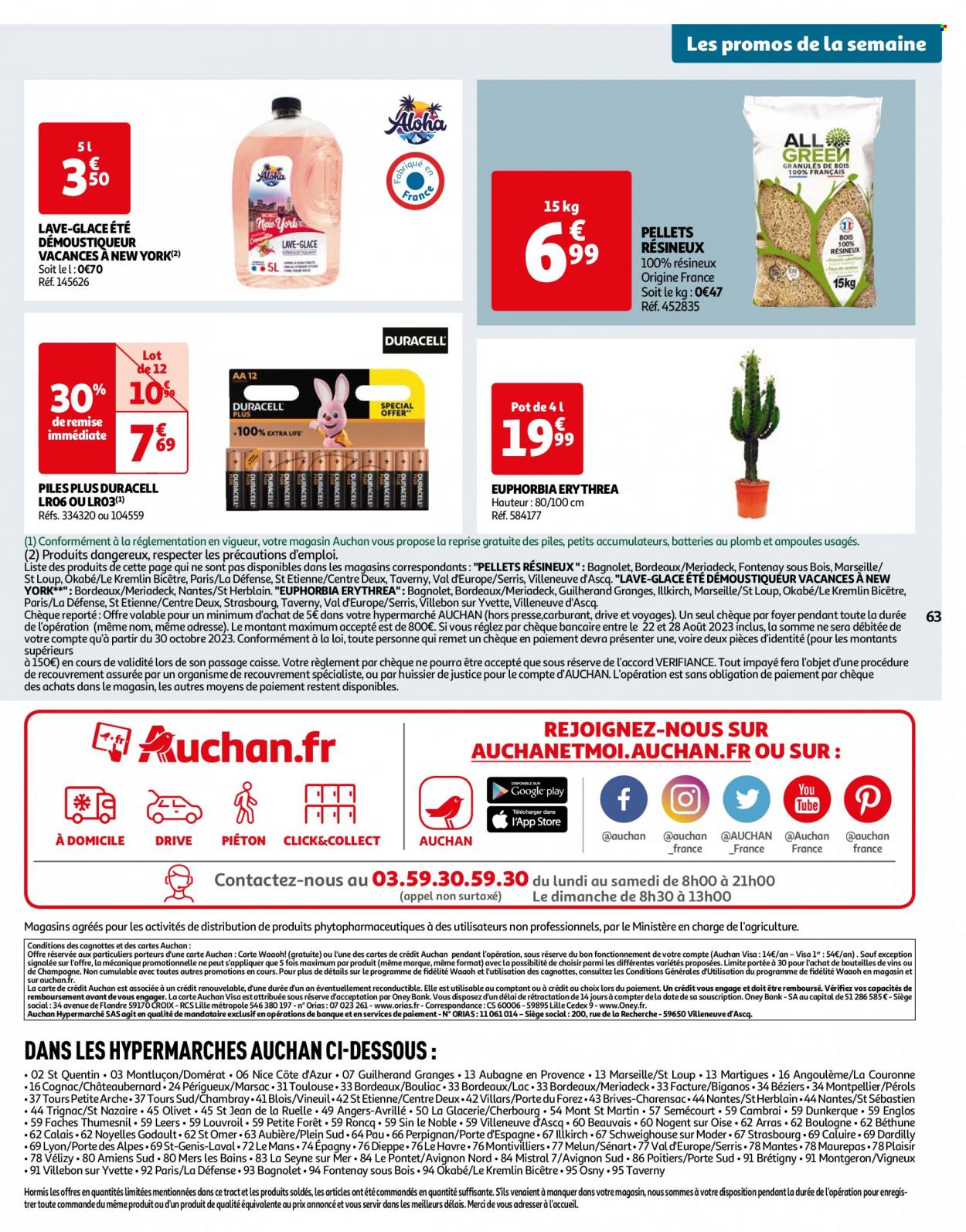 Catalogue Auchan - 22/08/2023 - 28/08/2023. Page 65