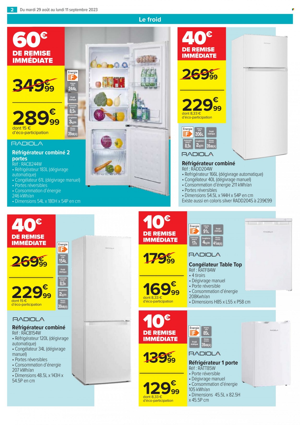 Catalogue Carrefour Hypermarchés - 29/08/2023 - 11/09/2023. Page 2