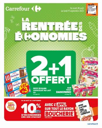Catalogue Carrefour Hypermarchés - 28/08/2023 - 11/09/2023.