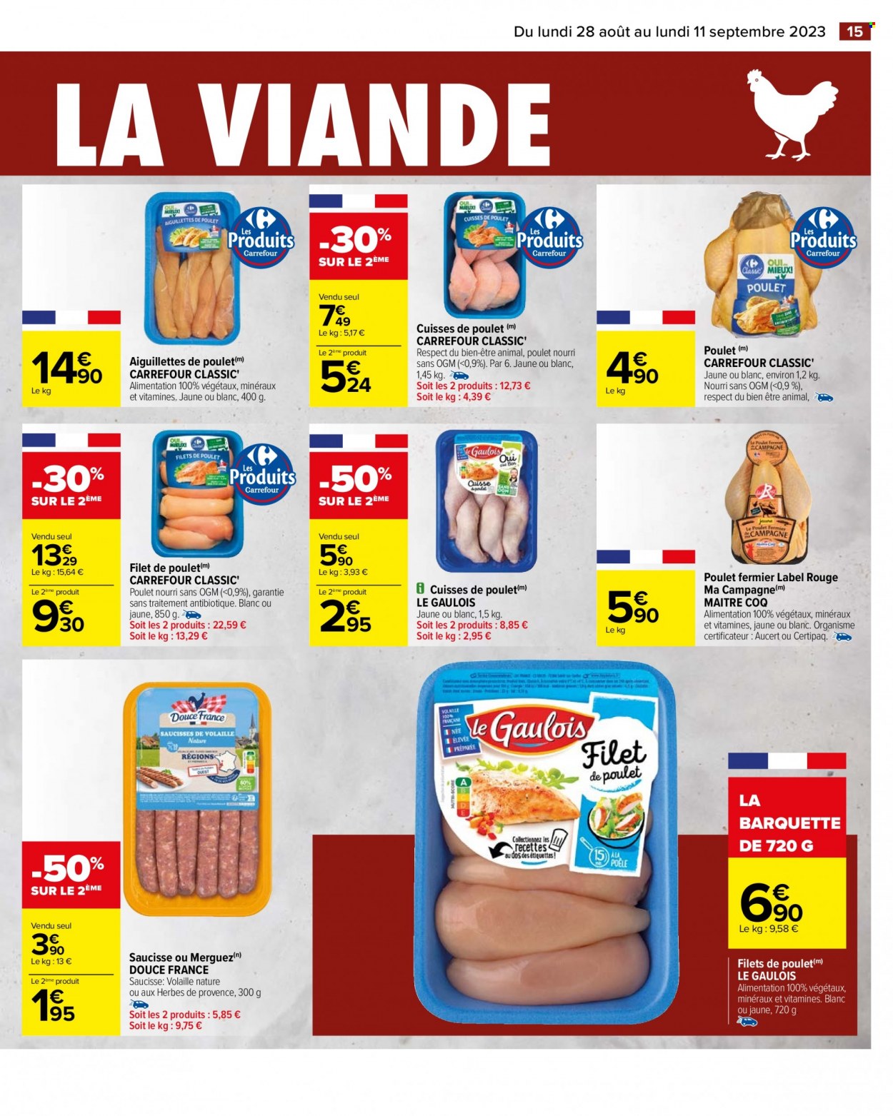 Catalogue Carrefour Hypermarchés - 28/08/2023 - 11/09/2023. Page 17