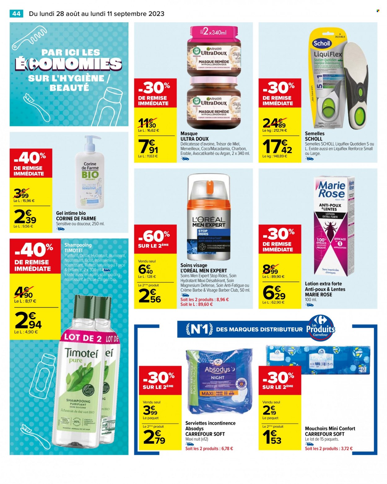 Catalogue Carrefour Hypermarchés - 28/08/2023 - 11/09/2023. Page 46