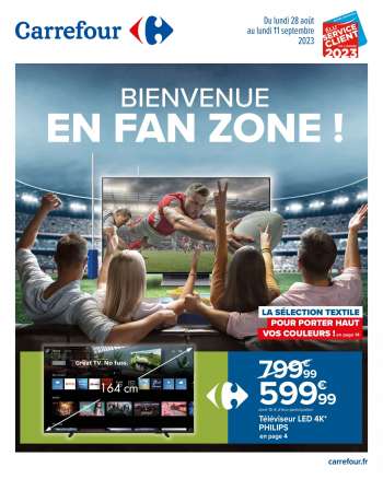 Catalogue Carrefour Hypermarchés - 28/08/2023 - 11/09/2023.
