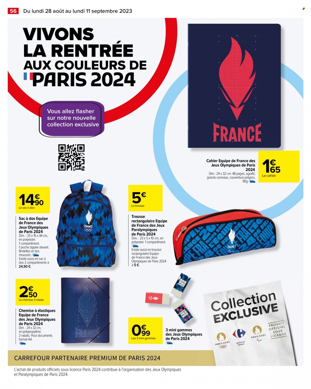 Catalogue Carrefour Hypermarchés - 28/08/2023 - 11/09/2023. Page 58