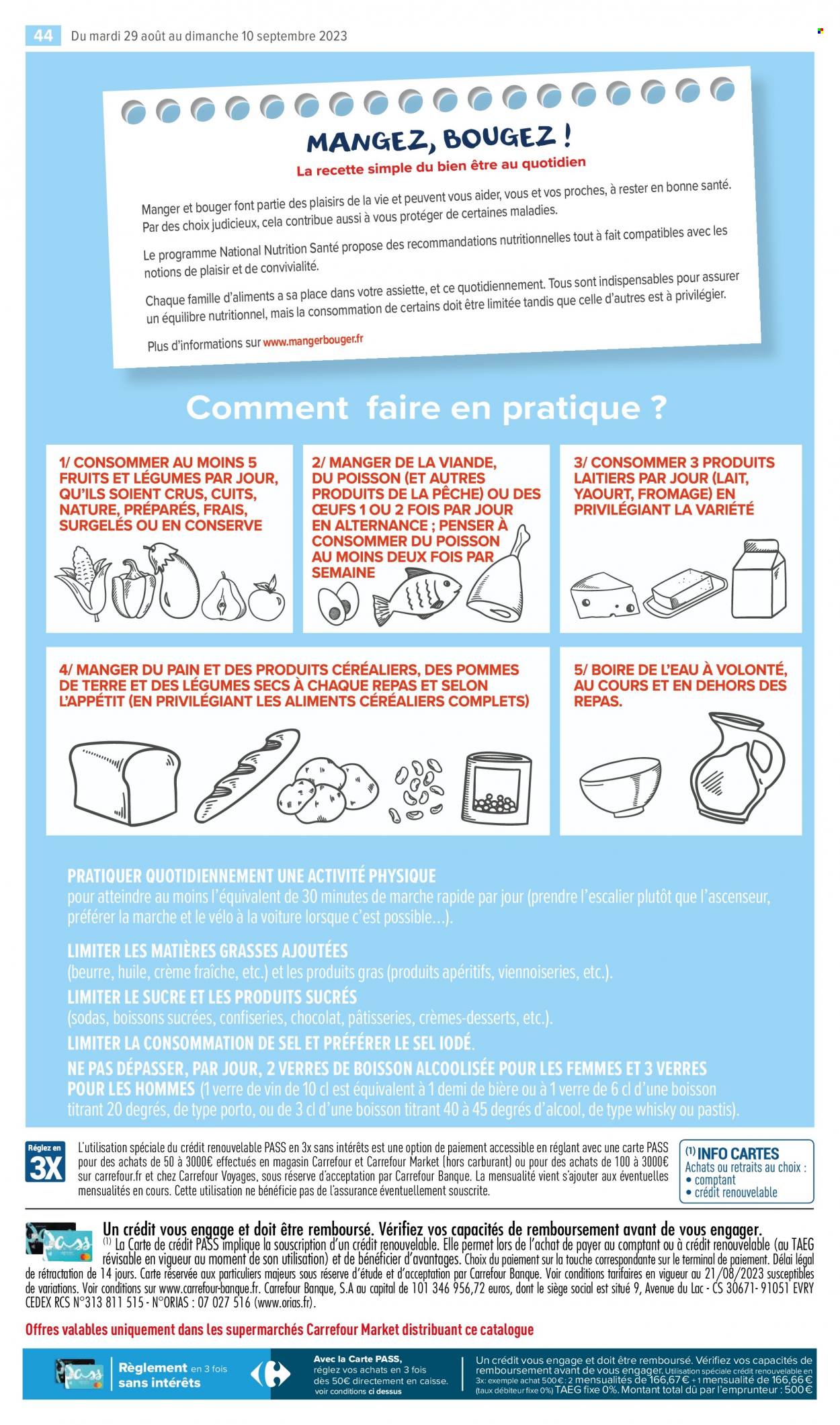 Catalogue Carrefour Market - 29/08/2023 - 10/09/2023. Page 46