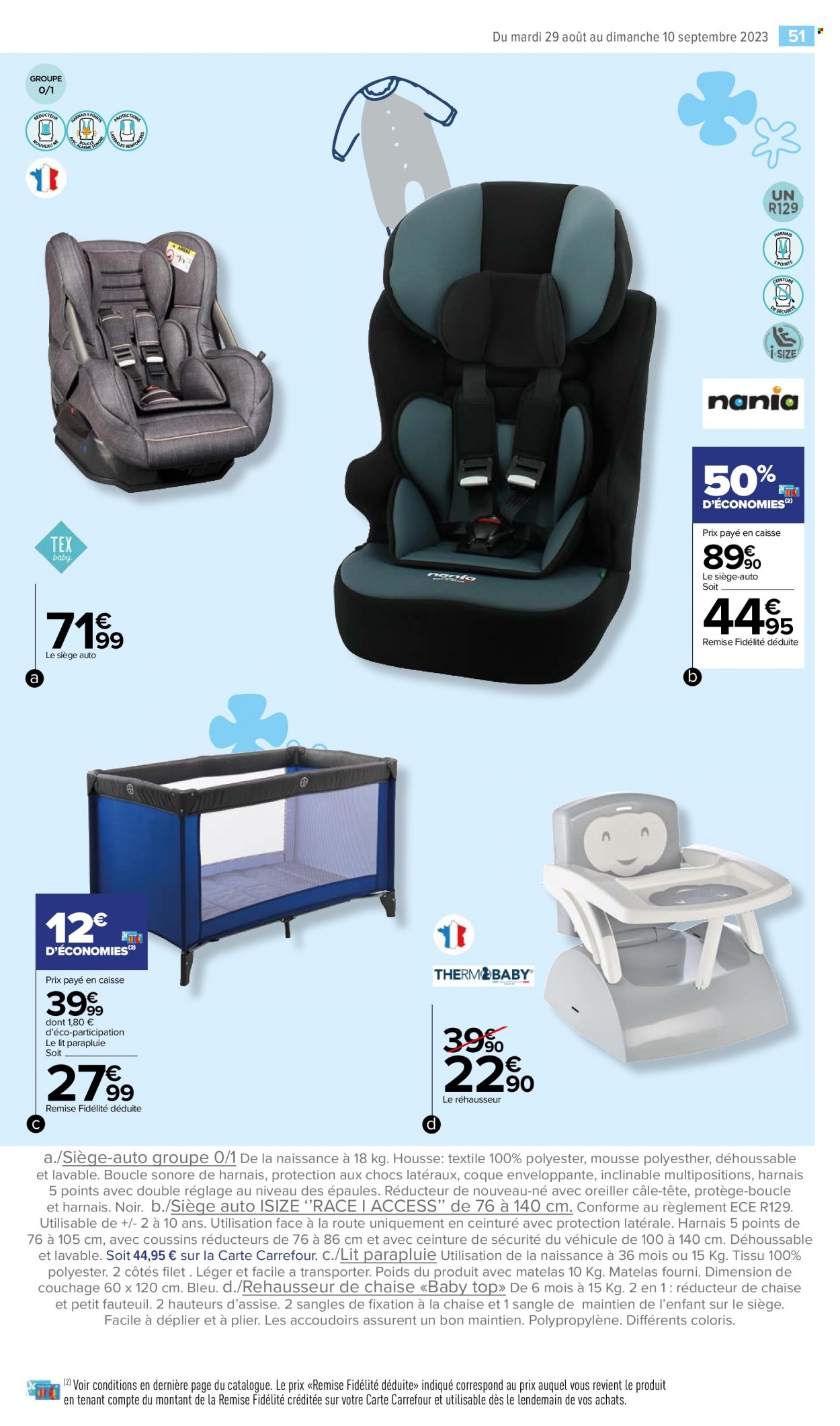 Catalogue Carrefour Market - 29/08/2023 - 10/09/2023. Page 53