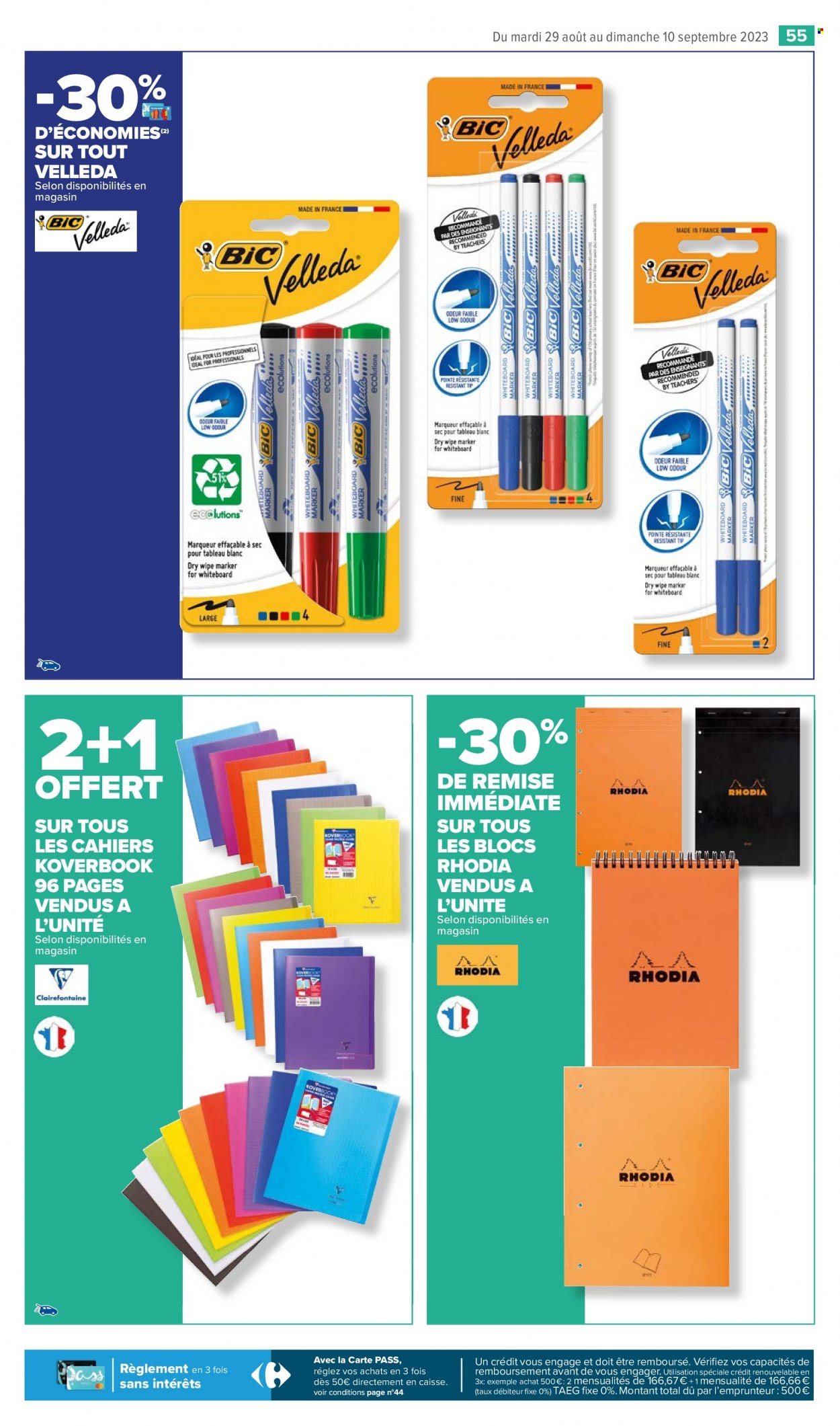 Catalogue Carrefour Market - 29/08/2023 - 10/09/2023. Page 57
