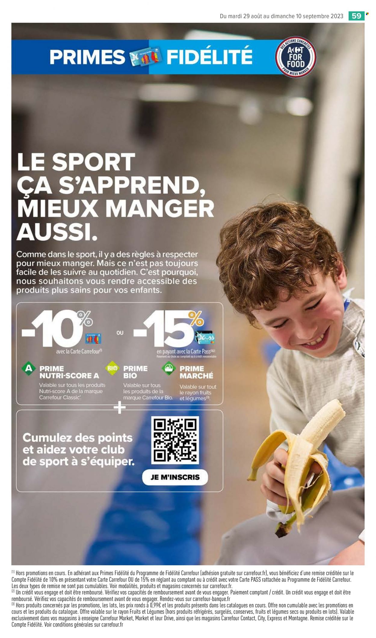 Catalogue Carrefour Market - 29/08/2023 - 10/09/2023. Page 61
